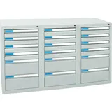 Schubladenschrank ESTA3 900x1500x500 7035/7035 7613507