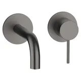 Herzbach MODUL7 Waschtischarmatur Black Steel