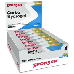 Sponser Unisex Carbo Hydrogel Neutral (20 x 60g)