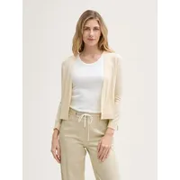 Tom Tailor Knit Open Strickjacke - Champagne - S