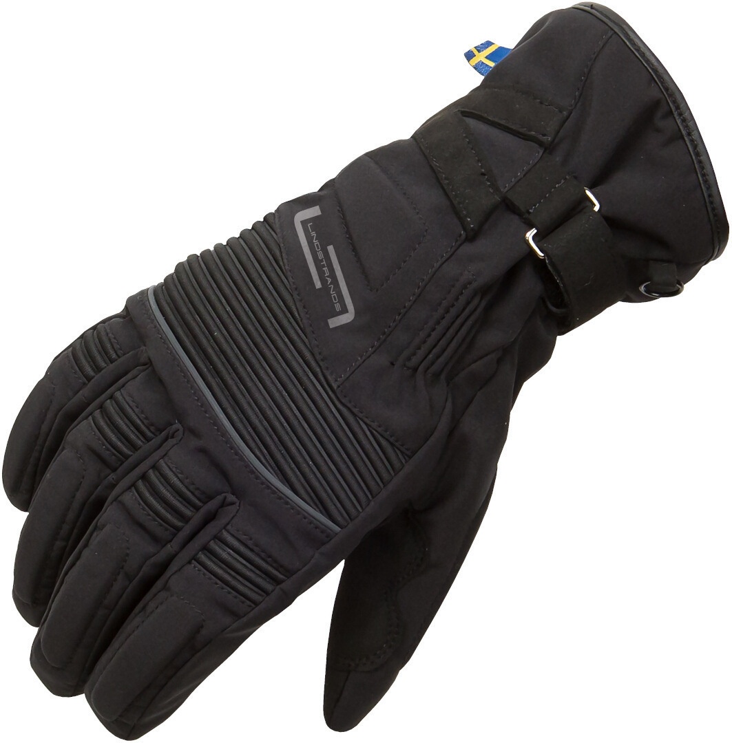 Lindstrands Greip Motorfiets handschoenen, zwart, S M