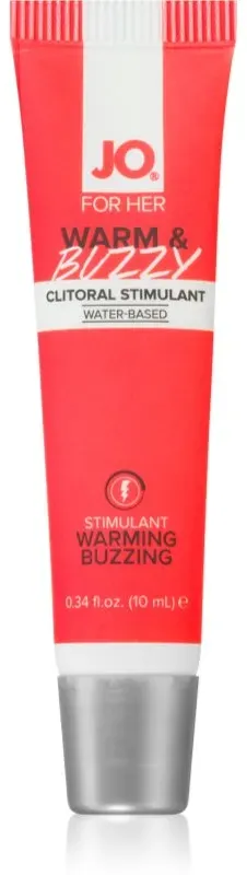 System JO WARM & BUZZY FOR HER Klitoris-Stimulator 10 ml