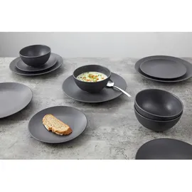 CreaTable Soft Touch Black Tafelservice 12-tlg.