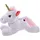 HEUNEC Einhorn liegend 30 cm Rosa/Weiß