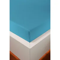Bellana jersey Royal jersey Spannbetttuch Blau, 140-160 x 200-220