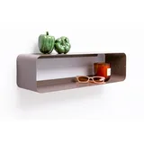 Kare Wandregal 58 x 15 x 15 cm Grau