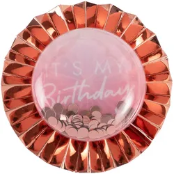 My Birthday roségoldene Brosche