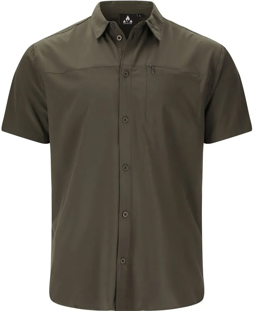 Whistler Jeromy M Functional Shirt black ink (1071) 3XL