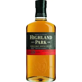Highland Park 18 Years Old Single Malt Scotch 43% vol 0,7 l Geschenkbox