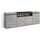 SKRAUT HOME Kommode 214 x 75 x 35 cm Zementgrau