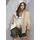 bench. loungewear Kapuzensweatjacke Damen beige Gr.44/46