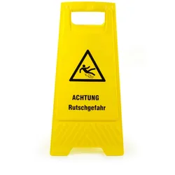 SemyTop Warnschild "Achtung Rutschgefahr", gelb