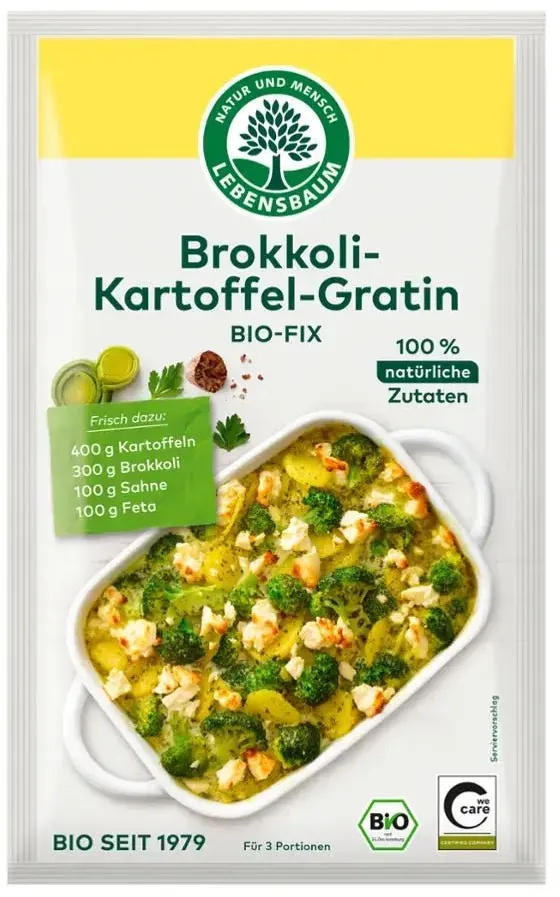 Brokkoli-Kartoffel-Gratin BIO