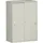 Geramöbel Flex Aktenschrank 80 x 42,5 x 118,2 cm lichtgrau