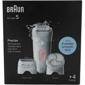Braun Silk-épil 5 5-060 Weiß/Rosa