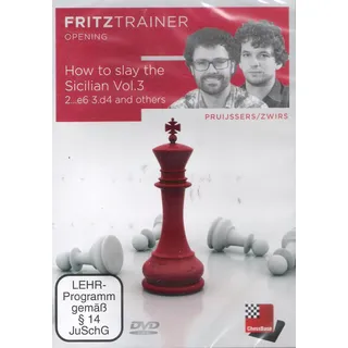 ChessBase - Pruijssers / Zwirs - How to slay the Sicilian Vol. 3 - NEU / NEW OVP