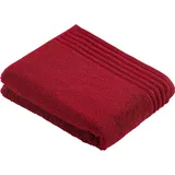 VOSSEN Vienna Style Supersoft Badetuch 100 x 150 cm rubin