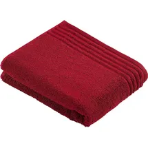 VOSSEN Vienna Style Supersoft Badetuch 100 x 150 cm rubin