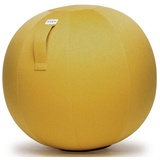 VLUV Leiv Stoff-Sitzball Durchmesser 50-55 cm Mustard / Senfgelb gelb