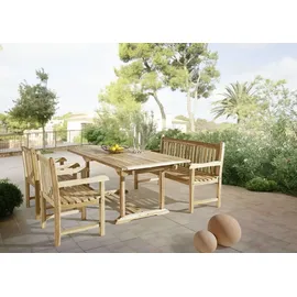 ab:stil.art.moebel Kuba Ausziehtisch 180-240 x 0 x 0 cm Beige