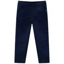 vidaXL Lockere Freizeithose Dunkles Marineblau 104