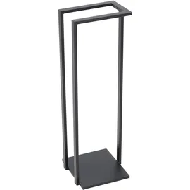 Magnus Kaminholzregal R136B Holz und Stahl 40 x 25 x 120 cm 1 Stück Schwarz