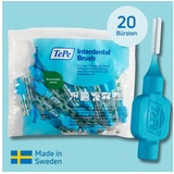 TePe Interdentalbürsten Original Zahnreinigungsstäbchen aus Schweden, Effiziente Zahnpflege, ISO-Größe 3, 20 Stk. blau Ø 0.06 cm