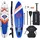 CITYSPORTS Stand Up Paddle Set 320 x 80 x 15 cm blau