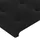 vidaXL Boxspringbett mit Matratze & LED Schwarz 120x200 cm Samt