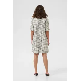 Culture Kleid Blusenkleid Schwarz/Weiß 36