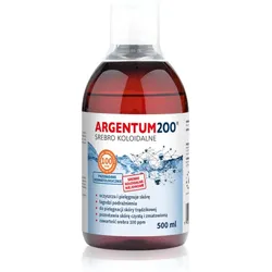 Aura Herbals Argentum 200 Collodial Silver 100 ppm Reinigungstonikum mit kolloidalem Silber 500 ml