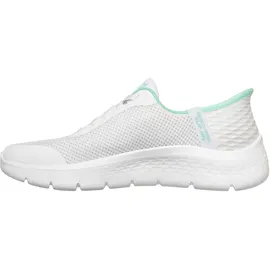 SKECHERS Go Walk Flex Grand Entry Damen Slip-On Weiß/Mint 36