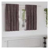 vidaXL Vorhang, Samtvorhänge 140 x 140 cm Samt