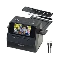 Somikon Fotoscanner: 3in1-Foto-, Dia- & Negativscanner mit 22 MP und HDMI-Ausgang, Akku (Scanner, Digitalisierer, Digitalisierung)