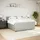 vidaXL Boxspringbett 180 x 200 cm Hellgrau