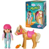 BABY BORN Minis Puppen-Spielset Horse Fun mit Kim (906149)