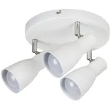 Rabalux Ebony, Deckenspot 3x E27, weiß,