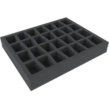 VARIA Group FS050C4BO 50 mm Full-Size Schaumstoffeinlage mit 28 Fächern