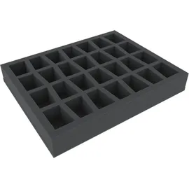 VARIA Group FS050C4BO 50 mm Full-Size Schaumstoffeinlage mit 28 Fächern