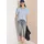 Cecil 3/4 Slim Leg Jeans im Casual Fit - Grau