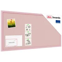 ALLboards Pinnwand 80 x 40 cm Pink