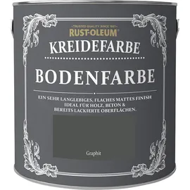 RUST-OLEUM Kreidefarbe Bodenfarbe Graphit 2,5 l