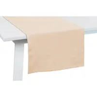 PICHLER Tischläufer One, Sand, rechteckig, 50x150 cm, Wohntextilien, Tischwäsche,