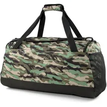 Puma Challenger Duffel Bag M Dusty Green-Granola-Camo Pack AOP, Einheitsgröße