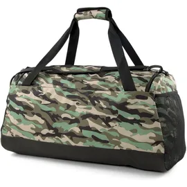 Puma Challenger Duffel Bag M Dusty Green-Granola-Camo Pack AOP, Einheitsgröße