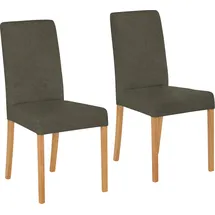 Home Affaire 4-Fußstuhl Bologna Massivholz grün 6er Set