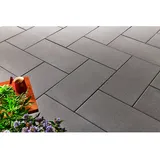 Kann Terrassenplatte Casavera Maxx Dunkelgrau Kugelgestrahlt 80 x 40 x 3,8 cm