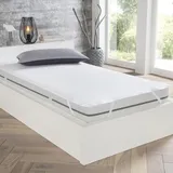 IBENA Pure Aktiv Sommer/Winter Matratzenauflage 90 x 200 cm weiß