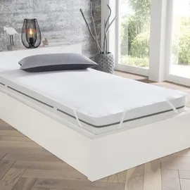 IBENA Pure Aktiv Sommer/Winter Matratzenauflage 90 x 200 cm weiß