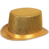 Boland - Hut, glänzender Zylinder, flache Hutkrempe, Karneval, Halloween, Fasching, Mottoparty, Kostüm, Accessoire, Theater, Verkleidung